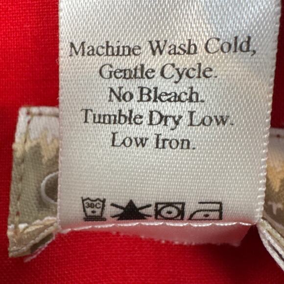 Vintage Coldwater Creek Tapestry Patchwork Jacket Stars & Stripes Size M - Picture 8 of 8